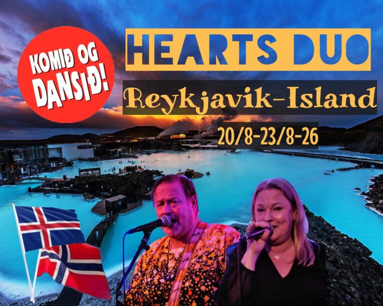 “Hearts Duo” frá Noregi á Menningarnótt